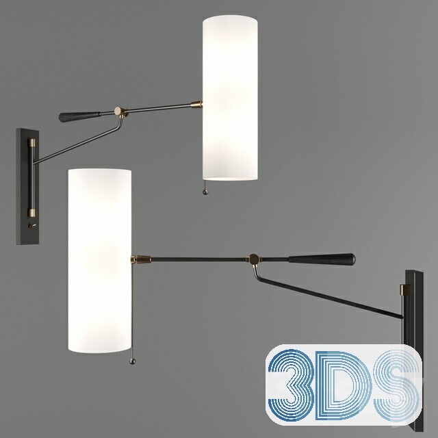 68 Wall Lamp 3d Models Vol.03