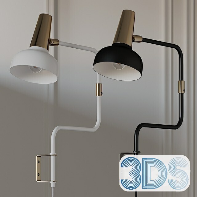 68 Wall Lamp 3d Models Vol.03