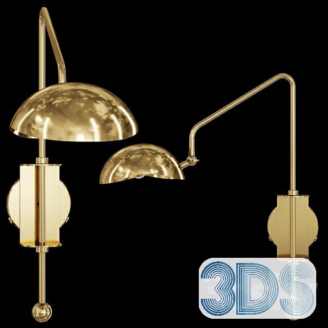 68 Wall Lamp 3d Models Vol.03