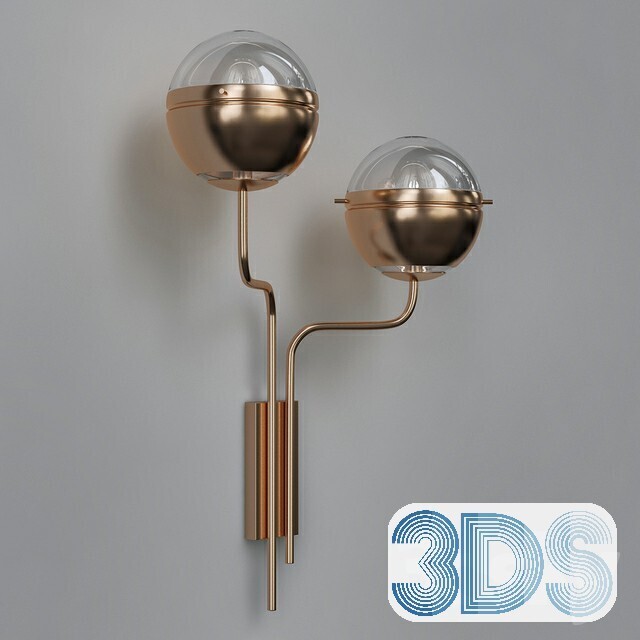 68 Wall Lamp 3d Models Vol.03