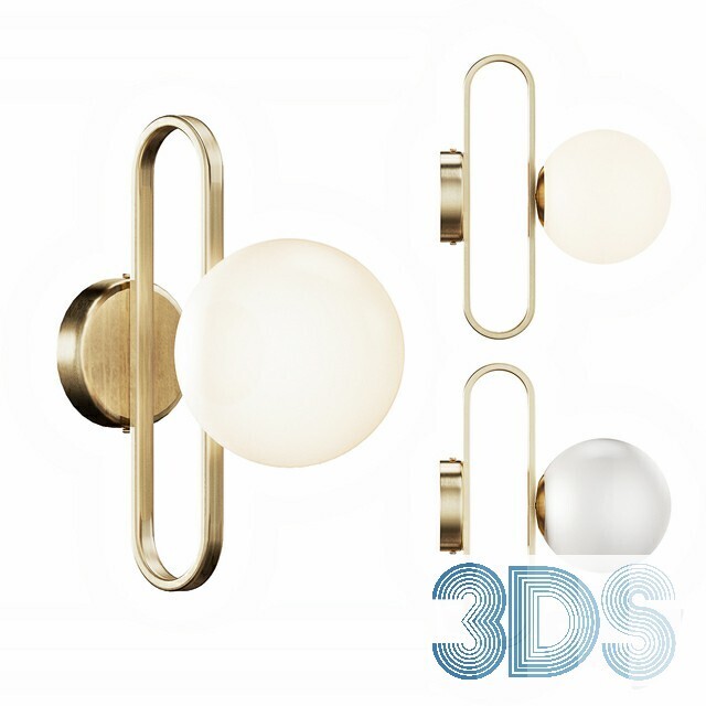 68 Wall Lamp 3d Models Vol.03