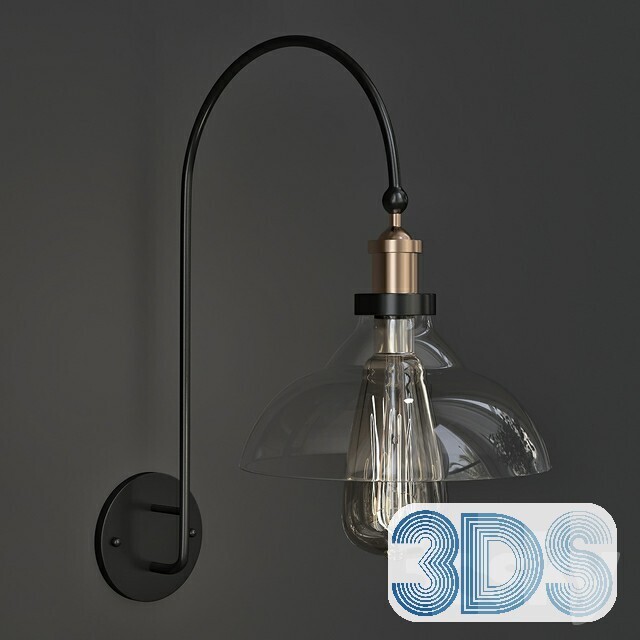 68 Wall Lamp 3d Models Vol.03