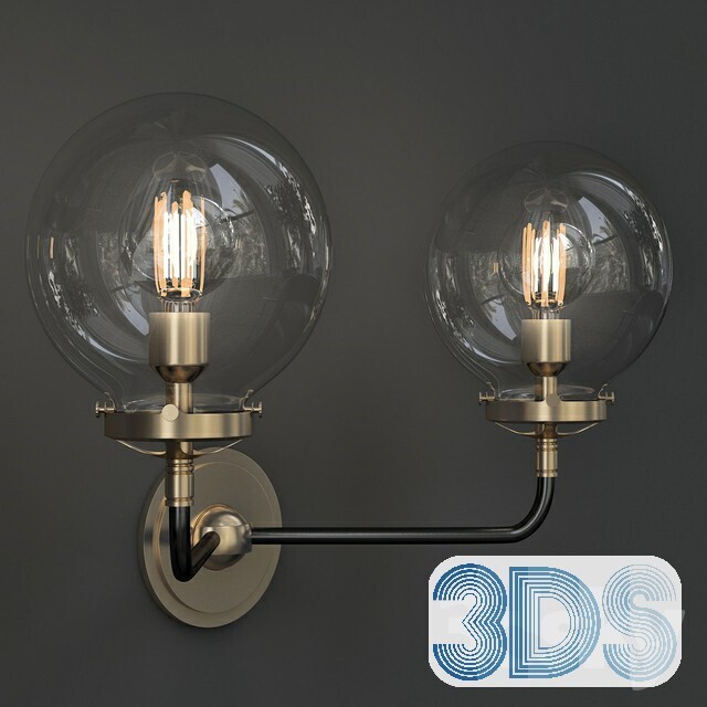 68 Wall Lamp 3d Models Vol.03