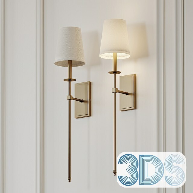 68 Wall Lamp 3d Models Vol.03