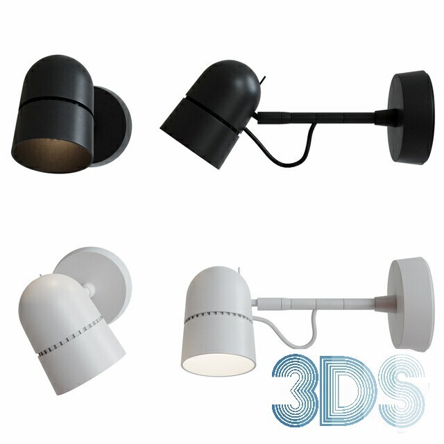 68 Wall Lamp 3d Models Vol.03