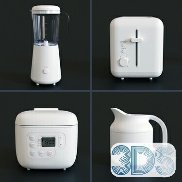 112 Electric Equipment 3d Models Vol.02