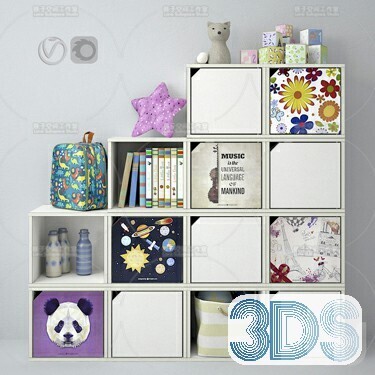 110 Kids Toys 3d Models Vol.01