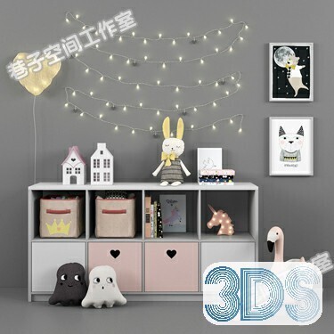 110 Kids Toys 3d Models Vol.01