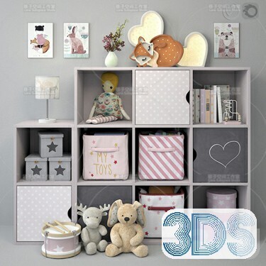 110 Kids Toys 3d Models Vol.01