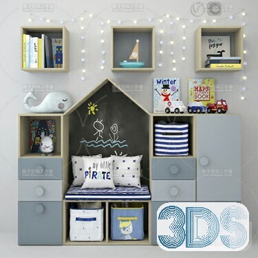 110 Kids Toys 3d Models Vol.01
