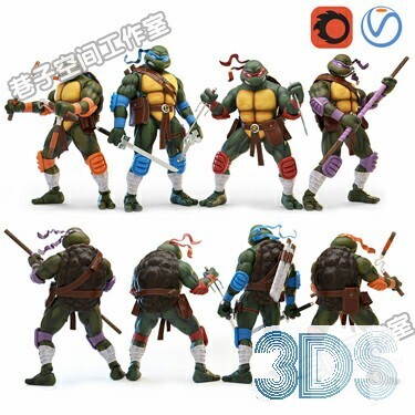 110 Kids Toys 3d Models Vol.01