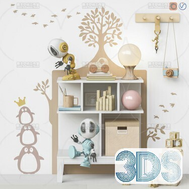 110 Kids Toys 3d Models Vol.01