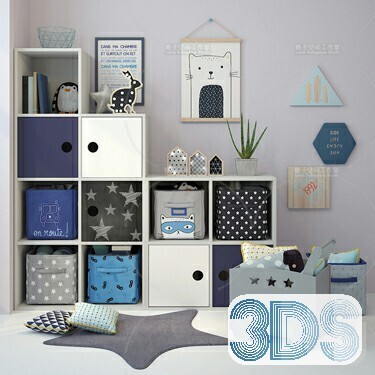 110 Kids Toys 3d Models Vol.01