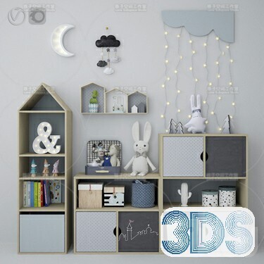 110 Kids Toys 3d Models Vol.01