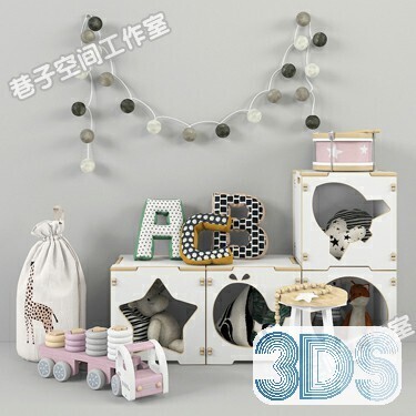 110 Kids Toys 3d Models Vol.01