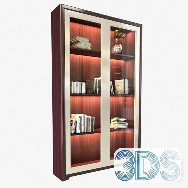76 Bookcase 3d Models Vol.01