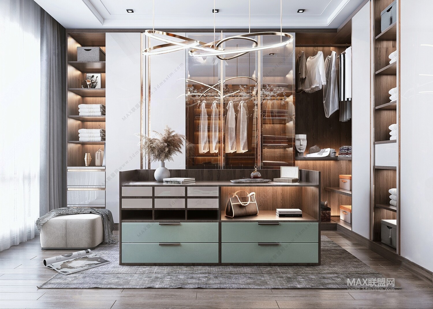 24 Closet 3d Models Vol.04 . Vray
