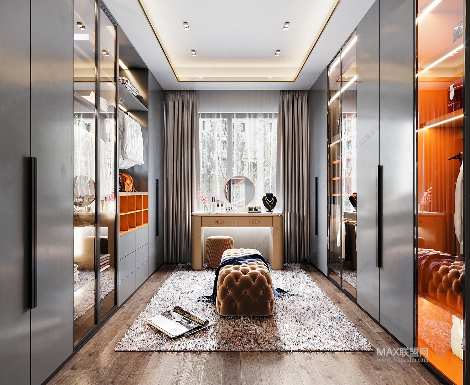 24 Closet 3d Models Vol.04 . Vray