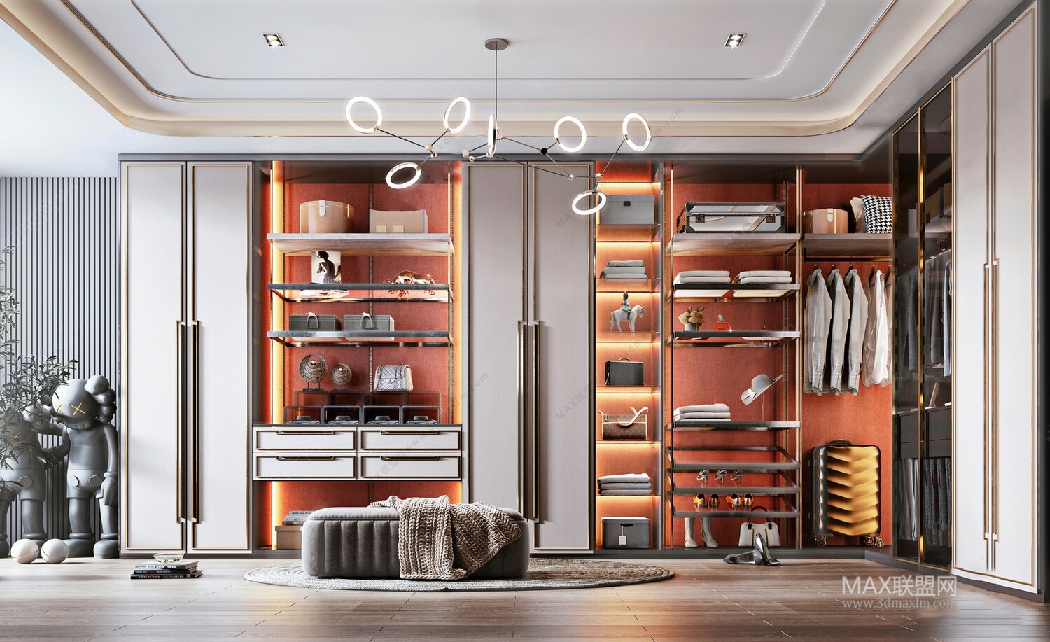 24 Closet 3d Models Vol.04 . Vray
