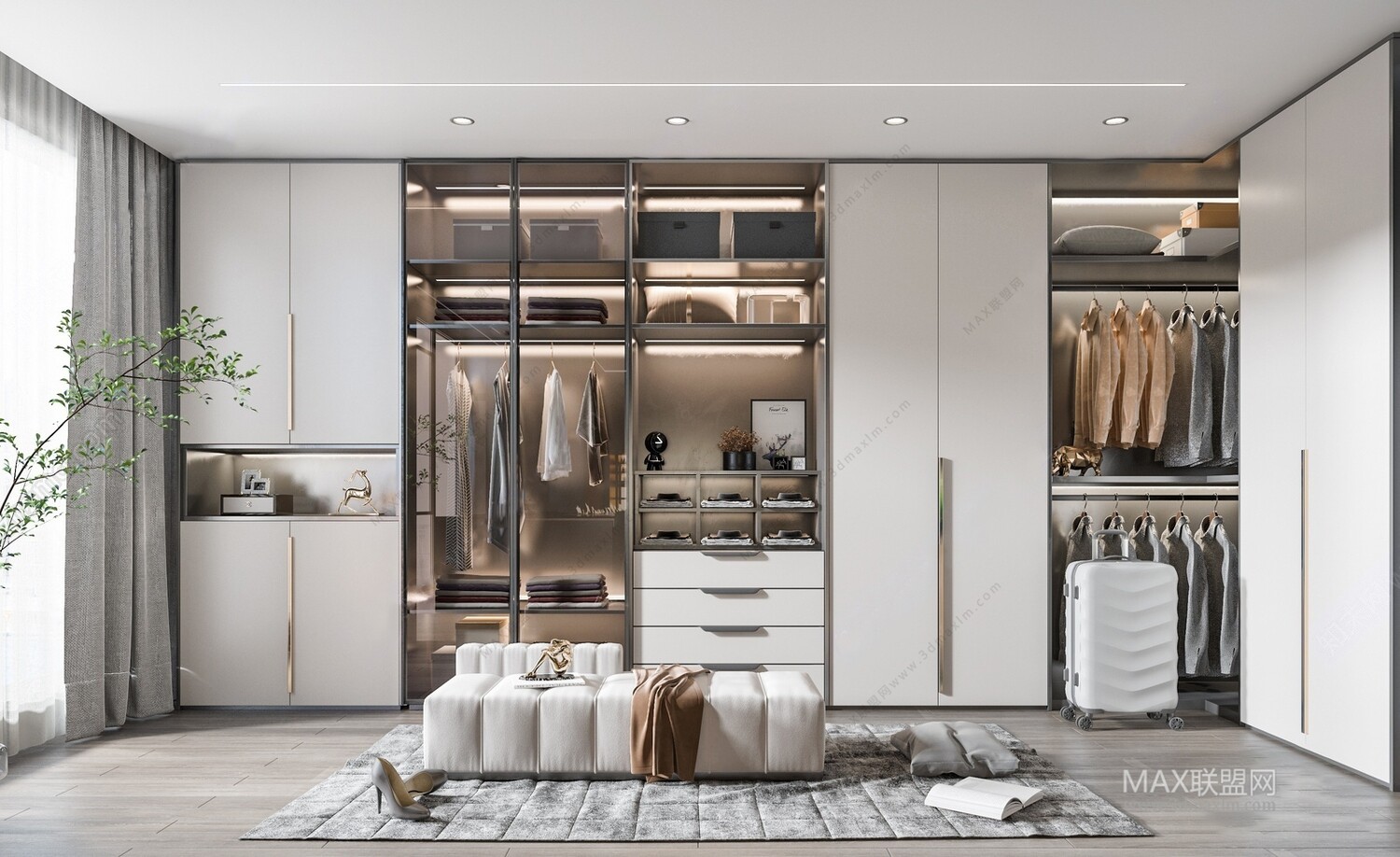 24 Closet 3d Models Vol.04 . Vray