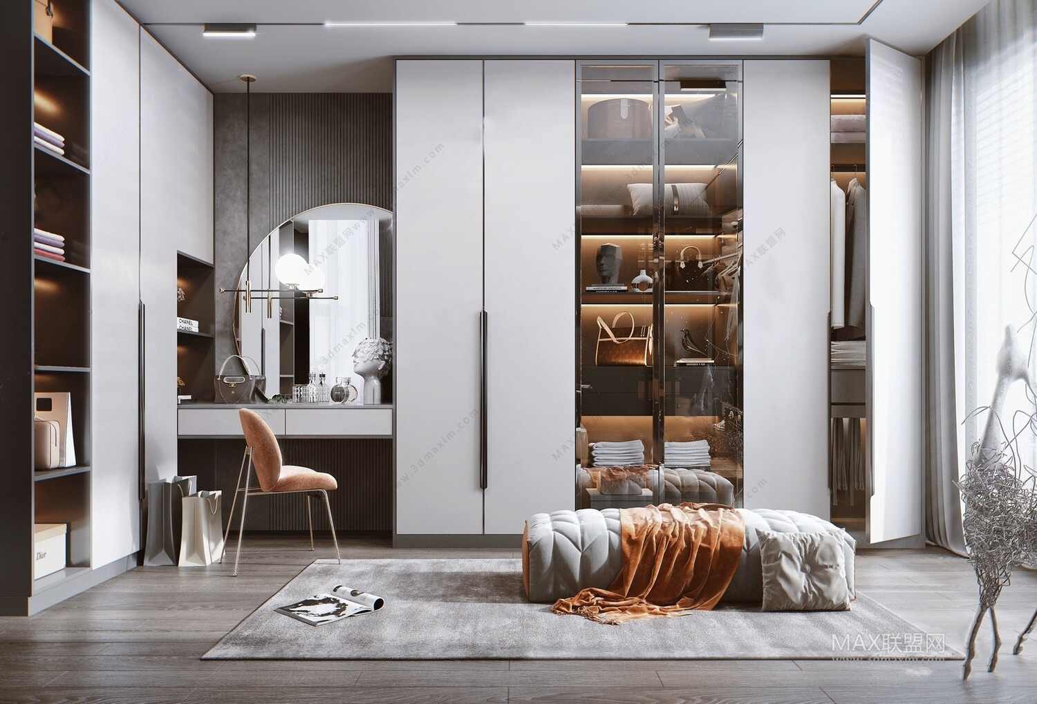 24 Closet 3d Models Vol.04 . Vray