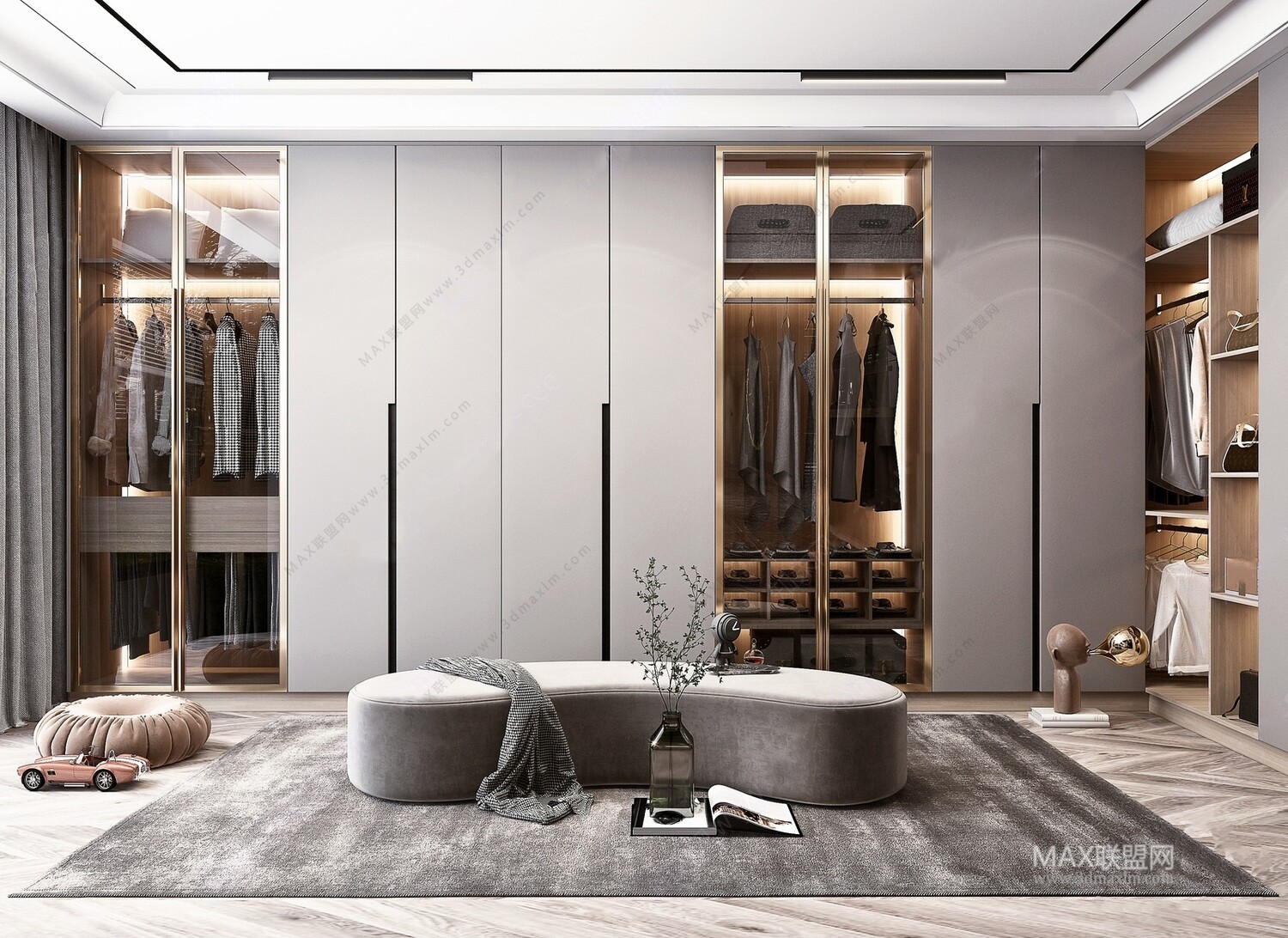 24 Closet 3d Models Vol.04 . Vray