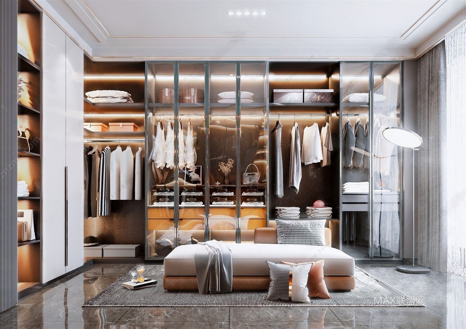 24 Closet 3d Models Vol.04 . Vray