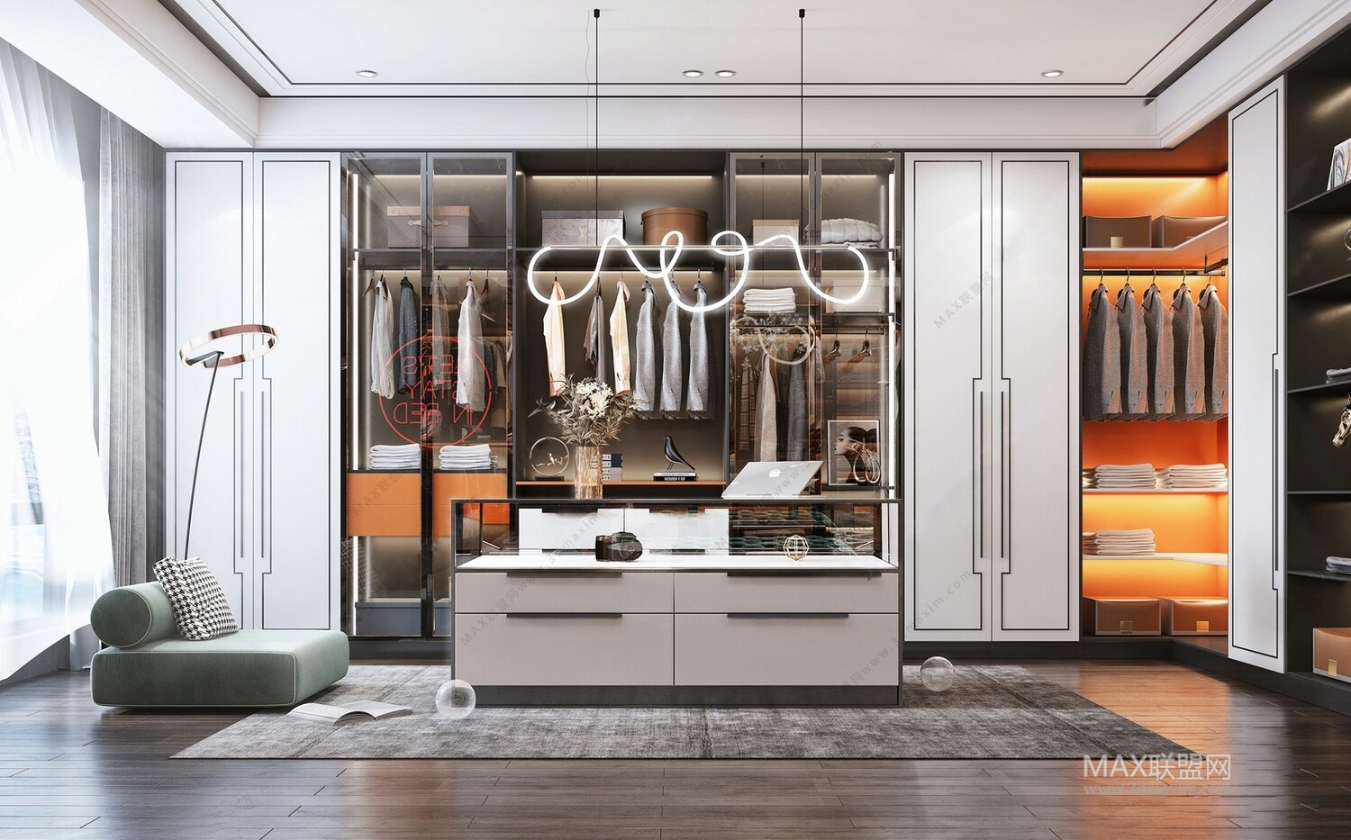 24 Closet 3d Models Vol.04 . Vray