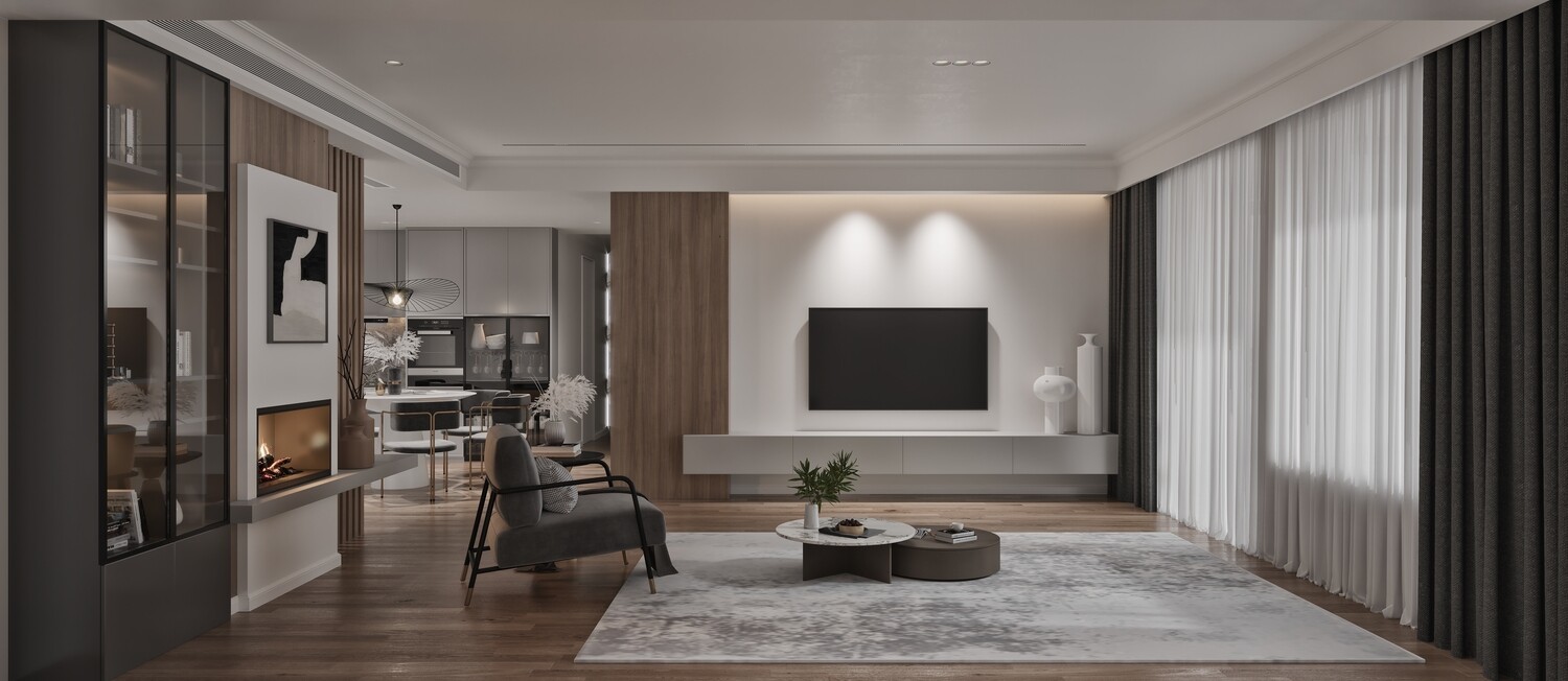 100 Living room Full Scenes - Co.ro.na