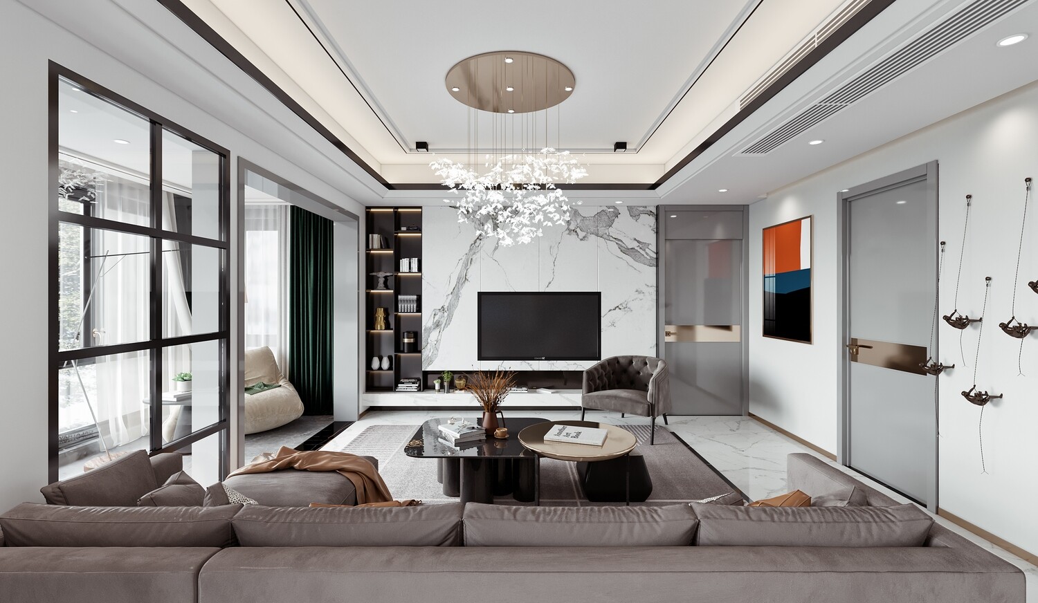 100 Living room Full Scenes - Co.ro.na