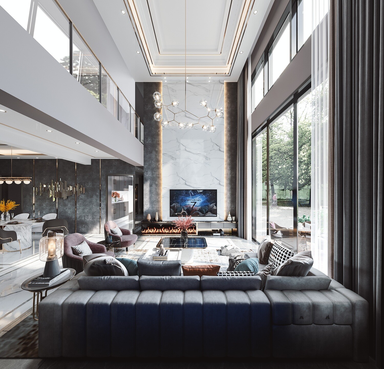 100 Living room Full Scenes - Co.ro.na