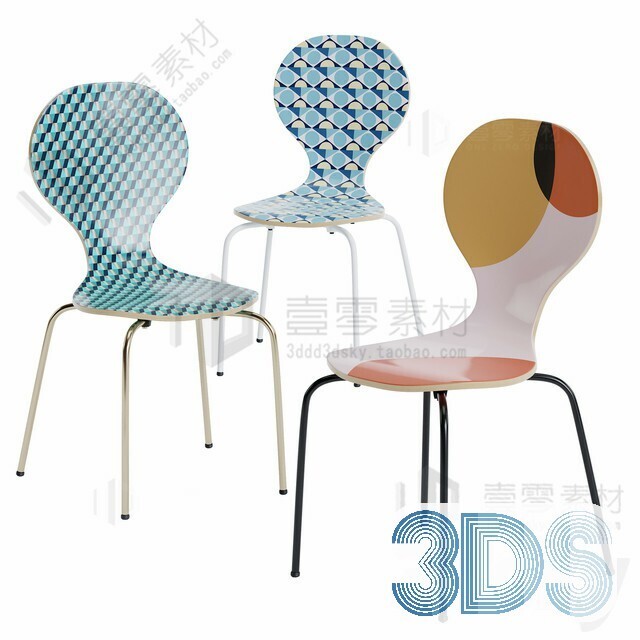 170 Chair 3d Models pro vol.10