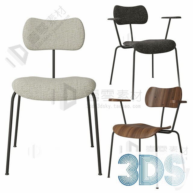 170 Chair 3d Models pro vol.10