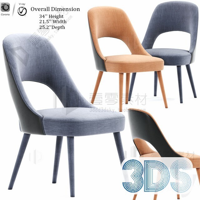170 Chair 3d Models pro vol.10