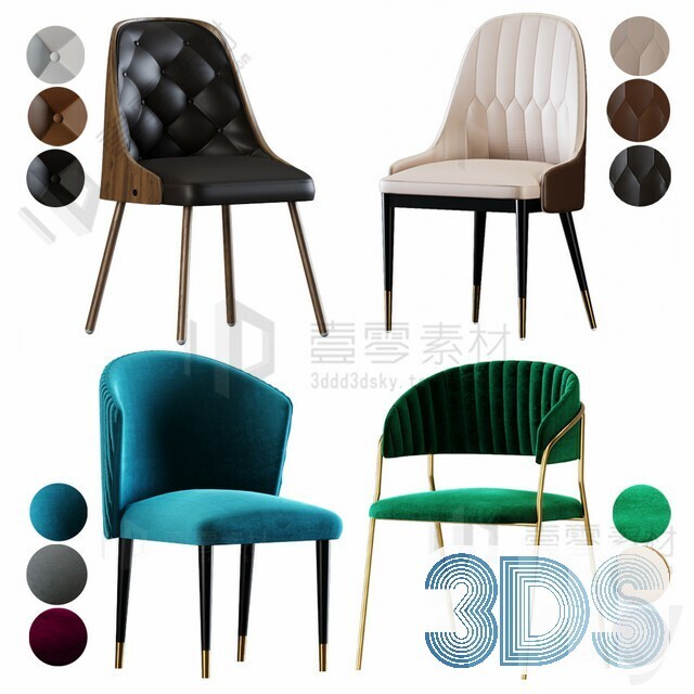170 Chair 3d Models pro vol.10