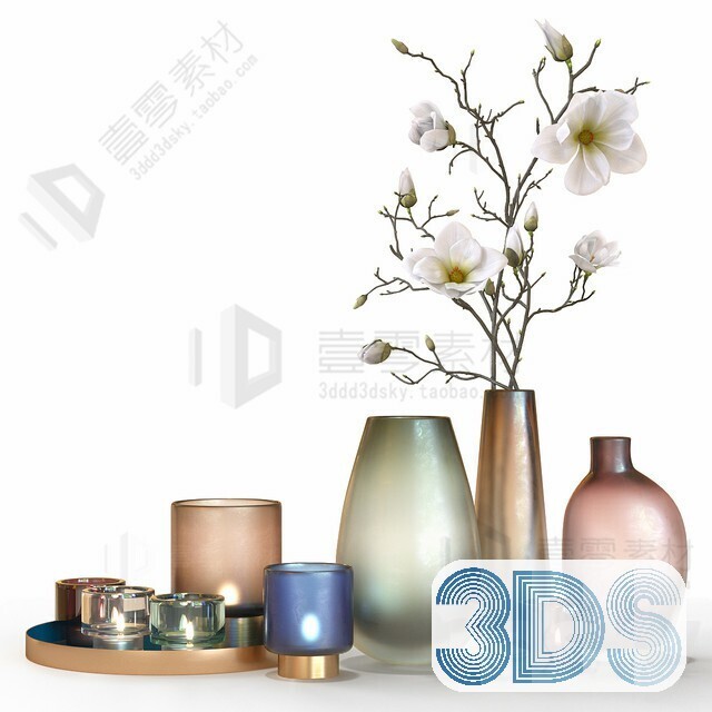 88 Decorative 3d Models Pro Vol.11