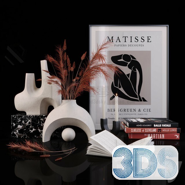 88 Decorative 3d Models Pro Vol.11