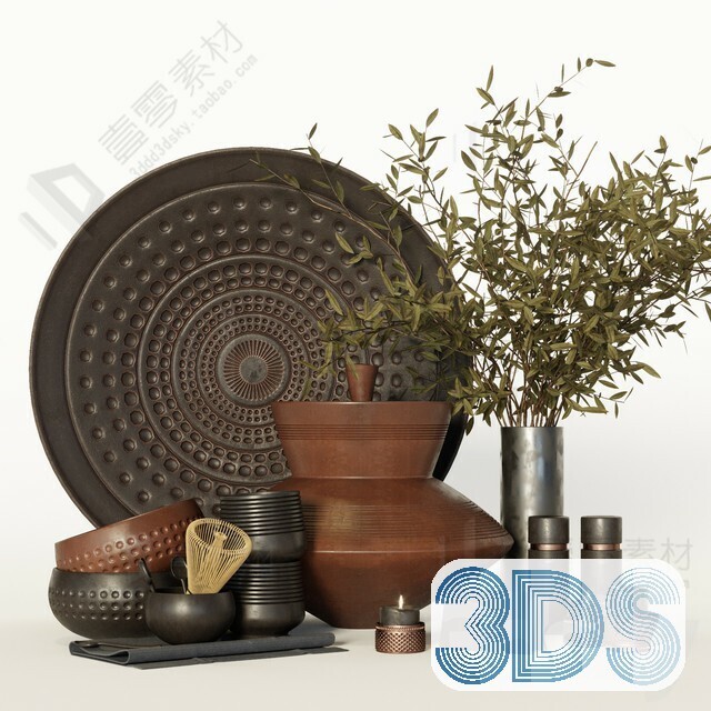 88 Decorative 3d Models Pro Vol.11