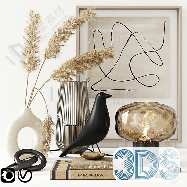 88 Decorative 3d Models Pro Vol.11