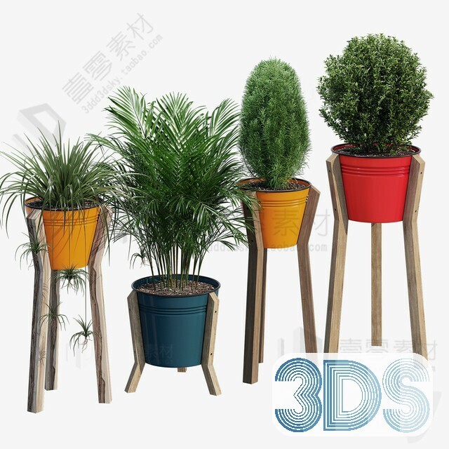 83 Plant 3d Models Pro Vol.04