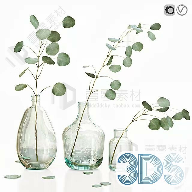 83 Plant 3d Models Pro Vol.04