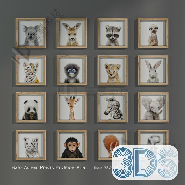 53 Wall Decor 3d Models Pro Vol.04