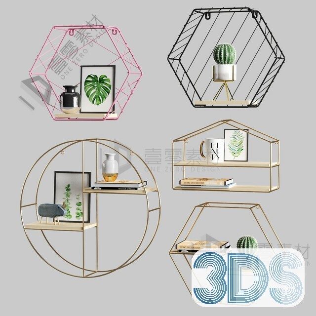 53 Wall Decor 3d Models Pro Vol.04