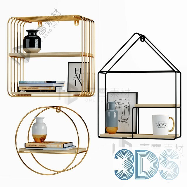 53 Wall Decor 3d Models Pro Vol.04