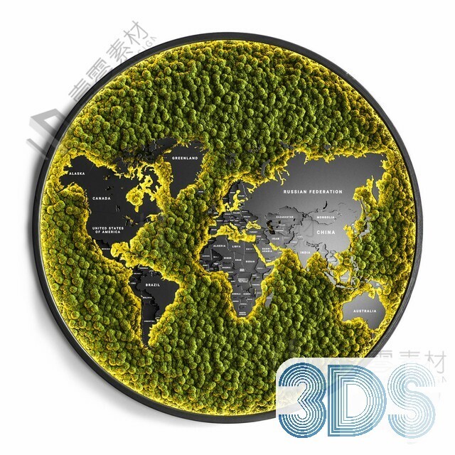 53 Wall Decor 3d Models Pro Vol.04