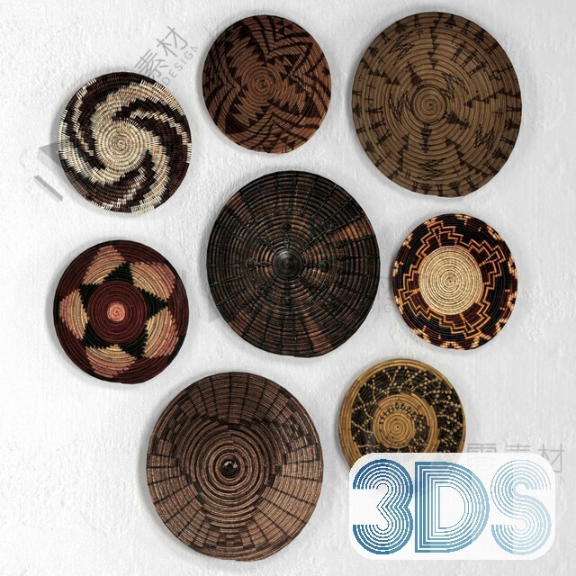 53 Wall Decor 3d Models Pro Vol.04