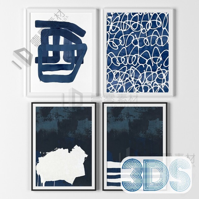 53 Wall Decor 3d Models Pro Vol.04