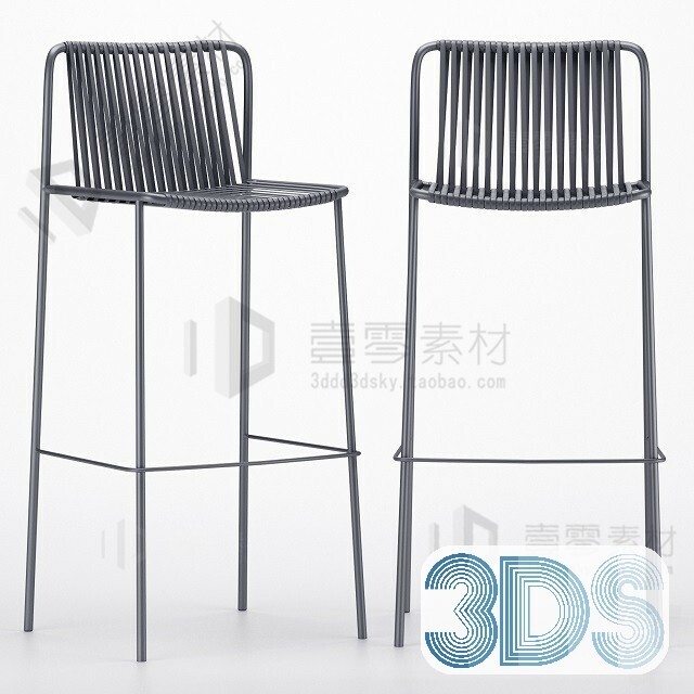 123 Bar Stool 3d Models Vol.05
