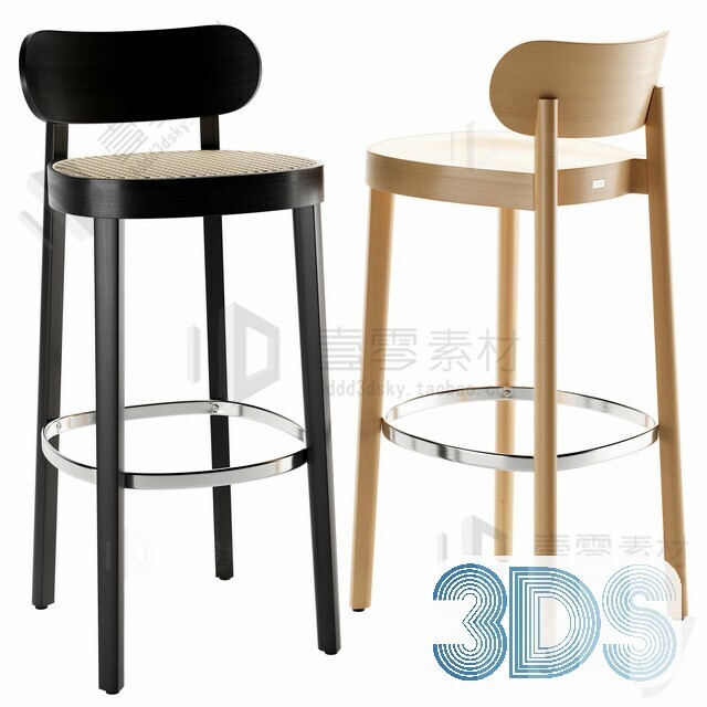 123 Bar Stool 3d Models Vol.05