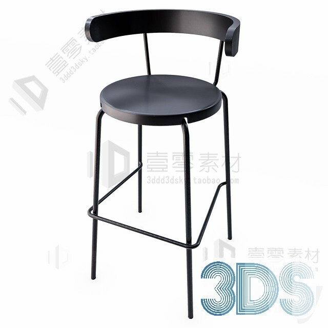 123 Bar Stool 3d Models Vol.05